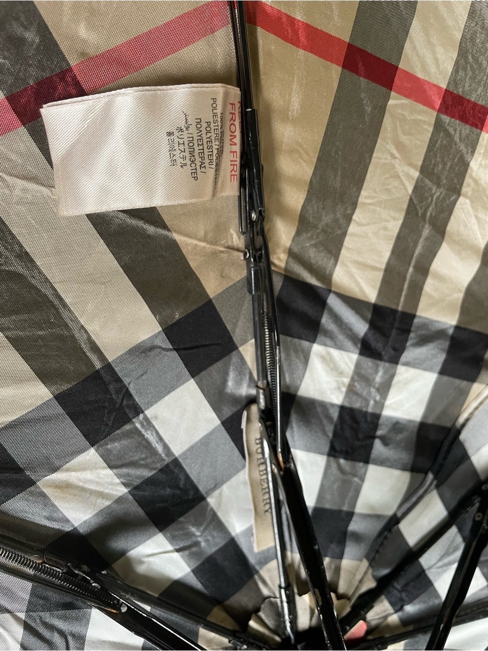 Burberry Regency Walking Umbrella - Picture 4 of 9